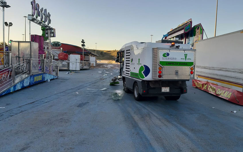 Rivamadrid moviliza un operativo especial para garantizar la limpieza y el respeto al medio ambiente durante las fiestas