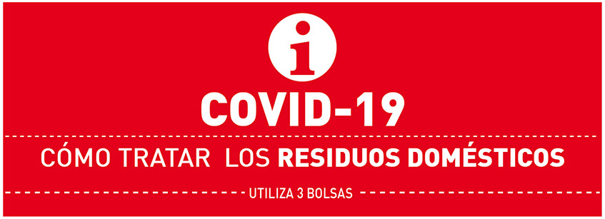  Covid-19: Ficha informativa sobre el tratamiento de residuos domiciliarios.