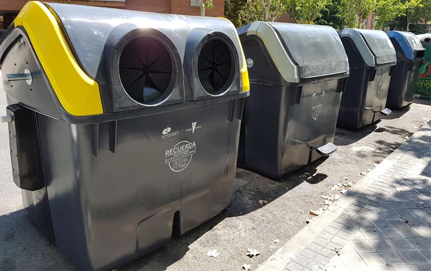 La ciudad recicla más de 1.210 toneladas de envases en siete meses