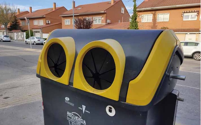 Todos los contenedores de envases, con boca ancha ya