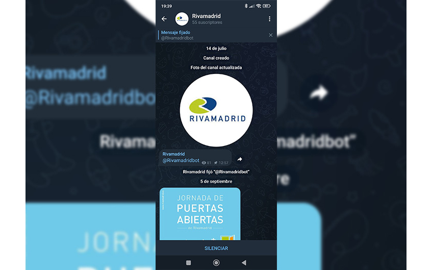 Nuevo espacio en Telegram