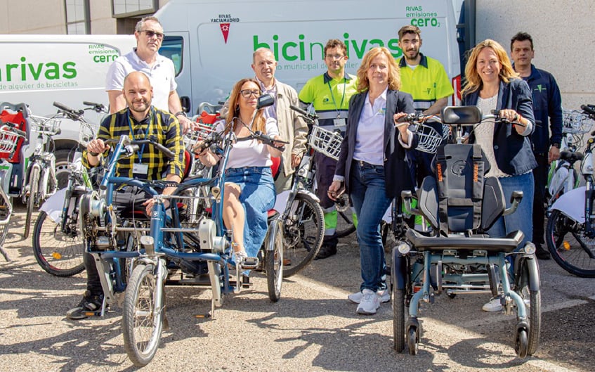 El primer municipio de España en tener triciclos eléctricos adaptados