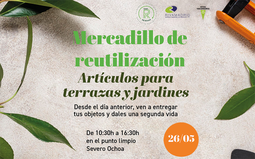 Terrazas y jardines, protagonistas del mercadillo de mayo