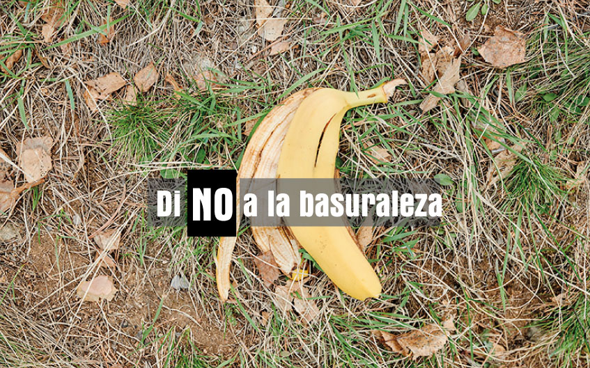 Dí “NO” a la Basuraleza