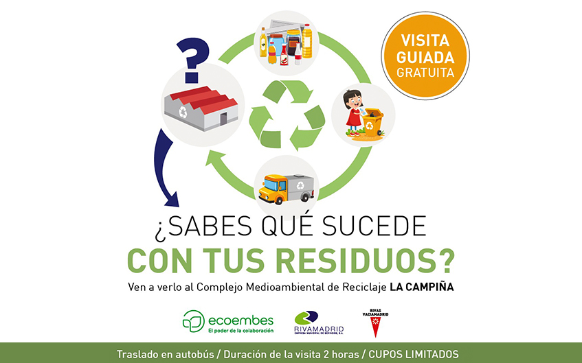 Inscripción para la visita al Complejo Medioambiental de Reciclaje La Campiña