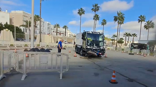 Barredora de limpieza viaria