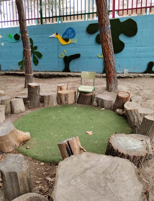 Ejemplo de tocones disponibles