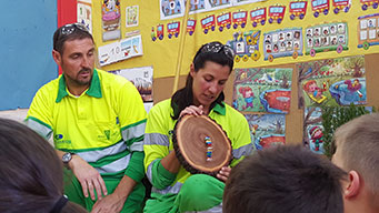 El servicio de Jardinería de Rivamadrid ha llevado a cabo el primer taller de Jardinería